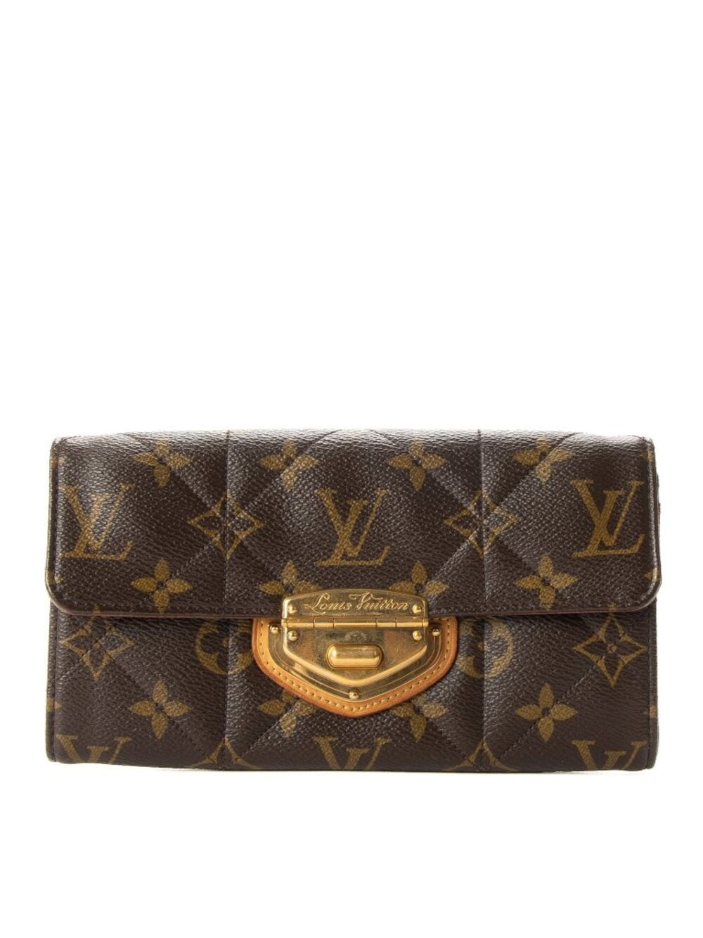 Louis Vuitton Sarah Wallet Brown Matelasse GG Canvas